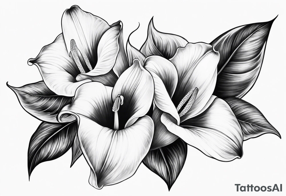 Callalilly tattoo idea