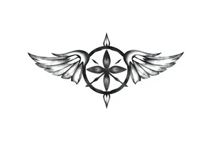 Symbol for complete surrender tattoo idea