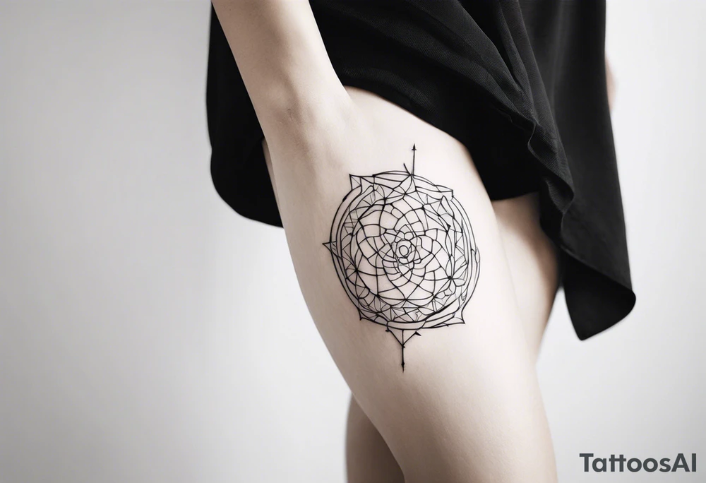 Butt tattoo idea