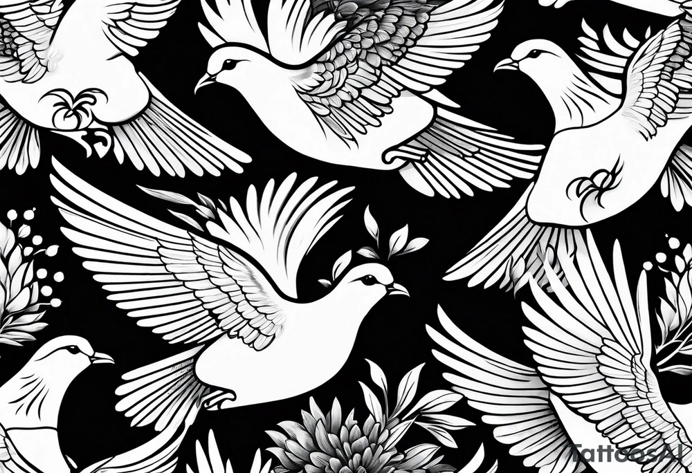 doves tattoo idea
