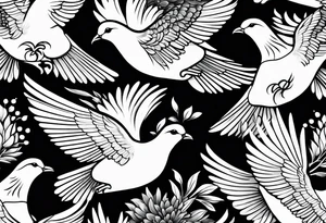 doves tattoo idea
