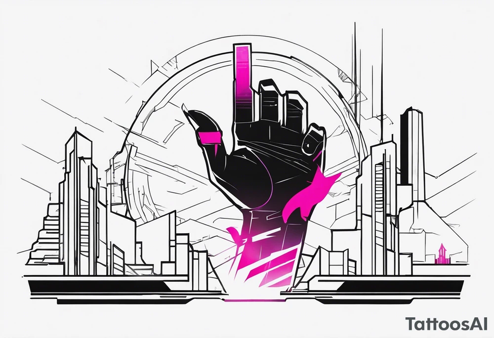cyberpunk 2077, hand tattoo, tattoo idea
