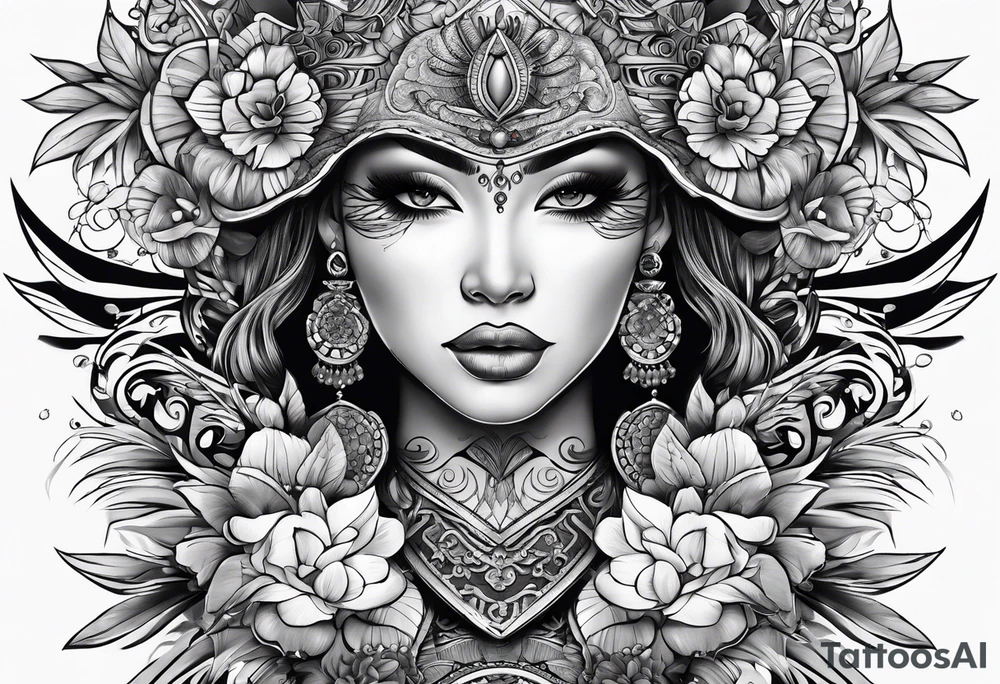 Eastern Caribbean tattoo idea