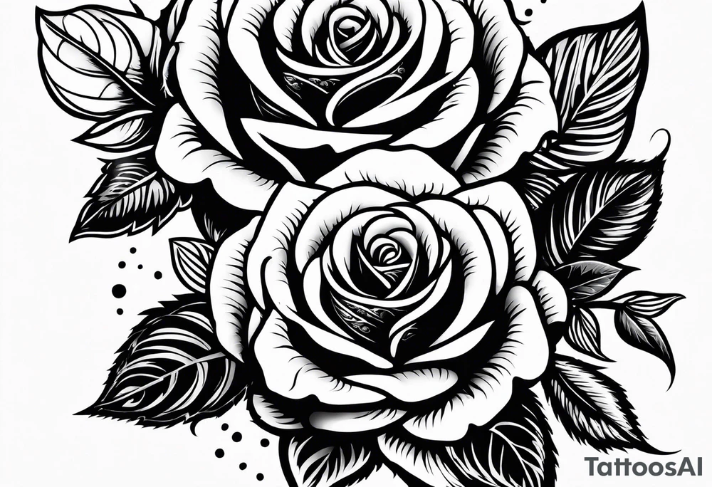 Roses tattoo idea