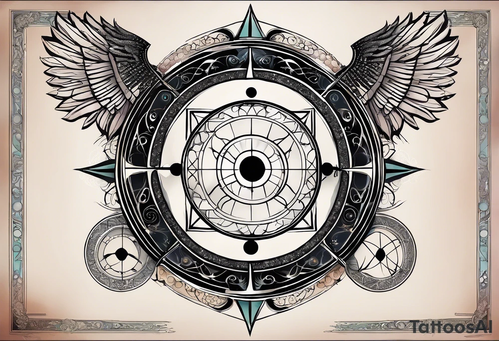 Astrology, Gemini, Natal Chart, angelic, soul mates, vision, planetary, ying yang, the moon, third eye, mystical
armband tattoo idea