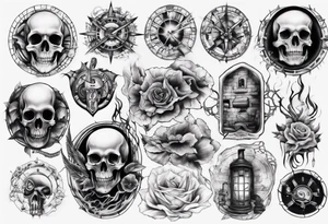 UNDERGROUND THEME TATTOO SLEEEVE tattoo idea