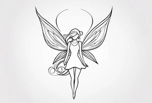 Fairy tattoo idea