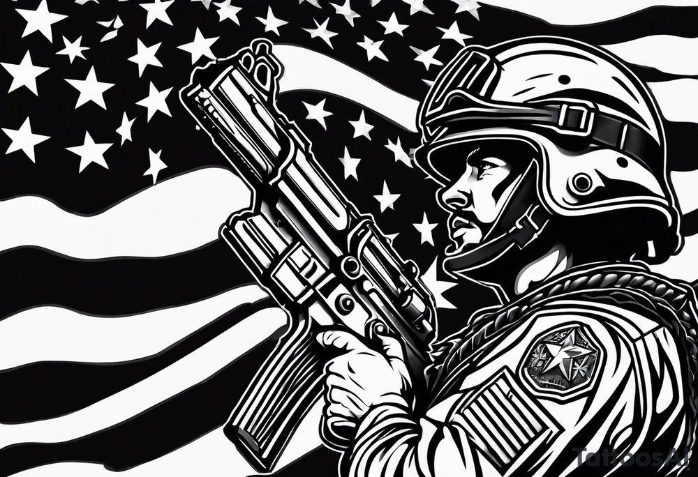 us army tattoo idea