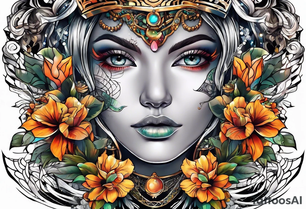 cyberspace tattoo idea