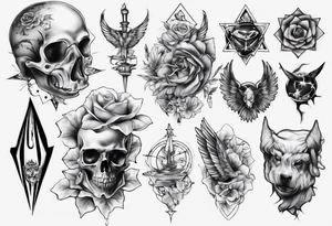 dyr realistic tattoo idea
