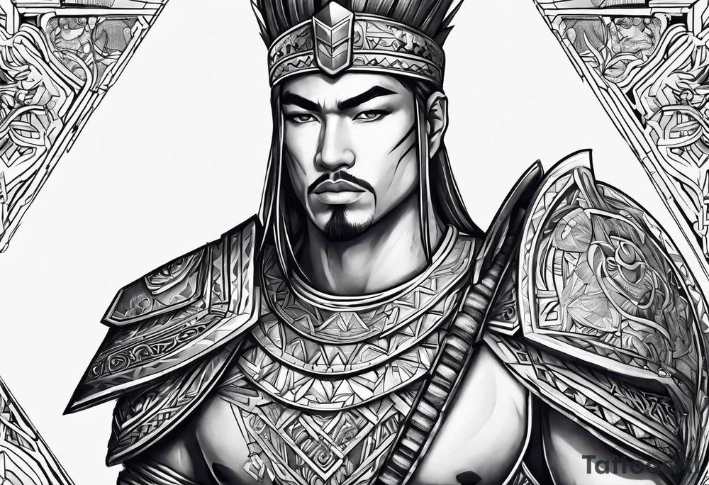 A warrior tattoo idea