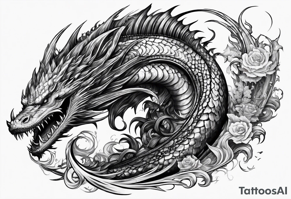 Leviathan from final fantasy tattoo idea