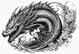 Leviathan from final fantasy tattoo idea