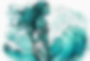 a turquoise Na'vi woman standing in the sea surrounded by crashing waves tattoo idea