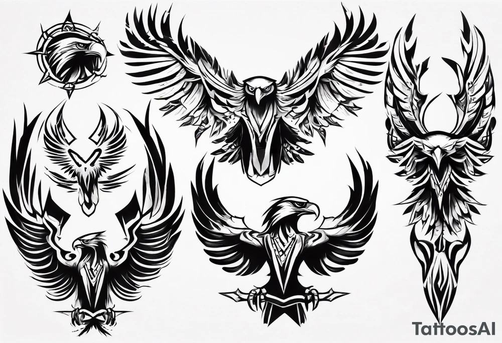 eagle tattoo idea