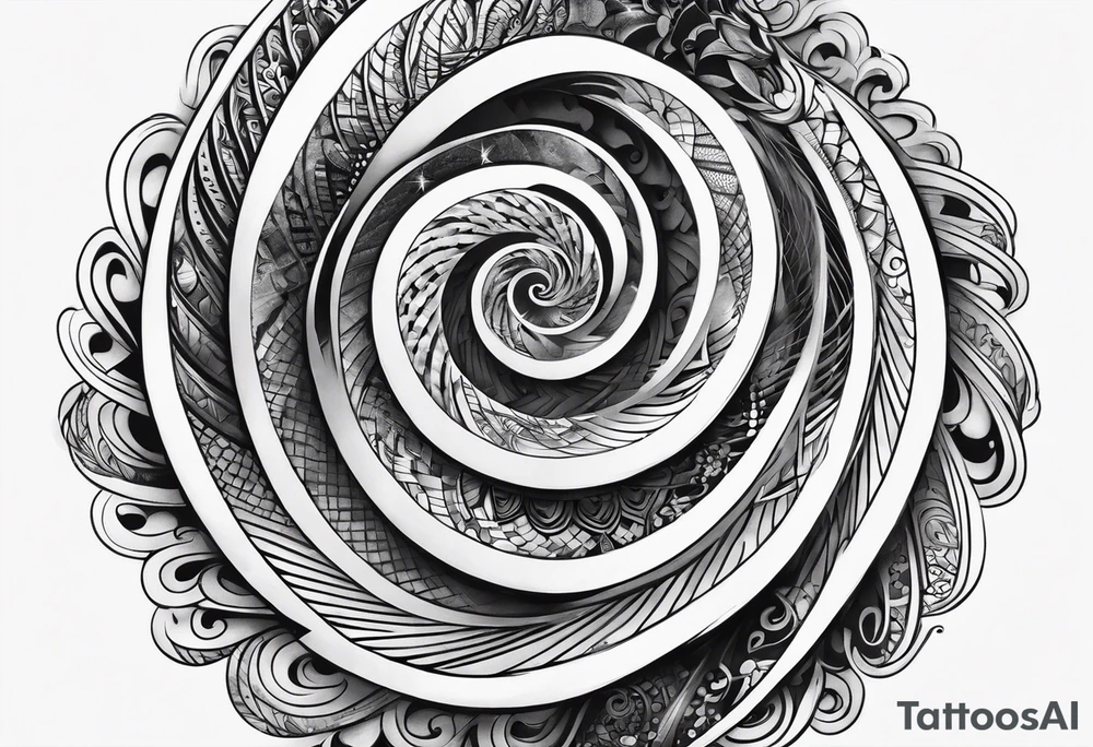 Spiral within a spiral tattoo idea