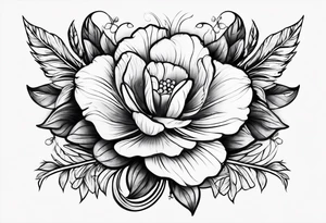ramo de lirio tattoo idea