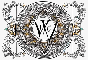 sigil virgo tattoo tattoo idea