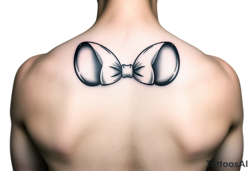 Minnie Mouse ears tattoo idea