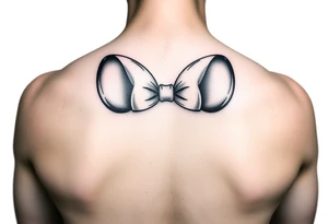 Minnie Mouse ears tattoo idea