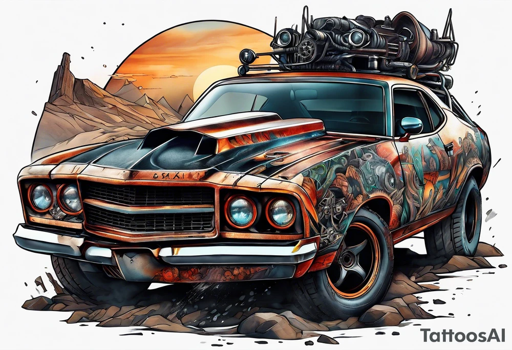 Mad max tattoo idea