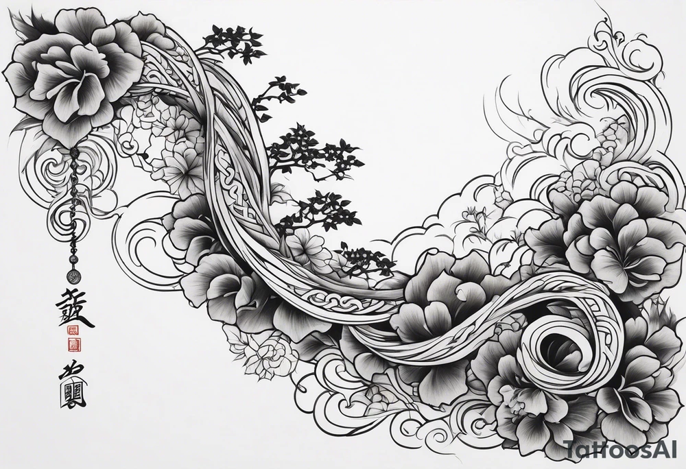 Vines crawling up the arm. tattoo idea