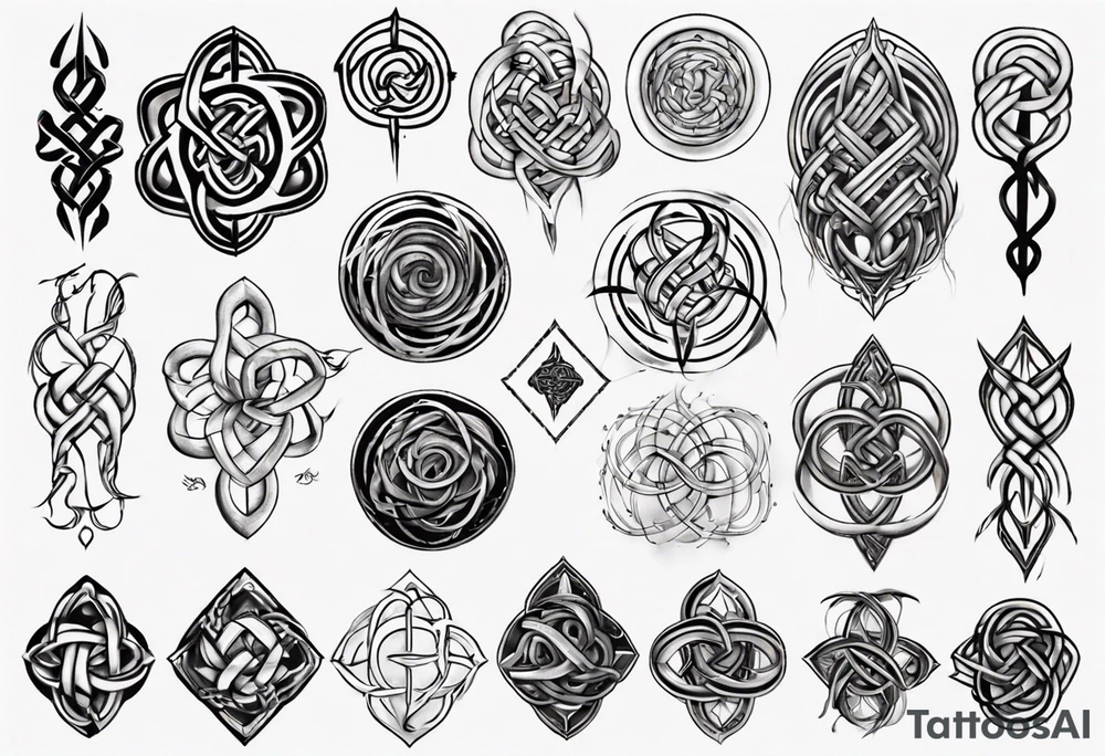 Dara knot tattoo idea
