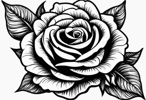 Cross that says know your worth as well as my dads birthday the 30th of August 1966 and a rose tattoo idea