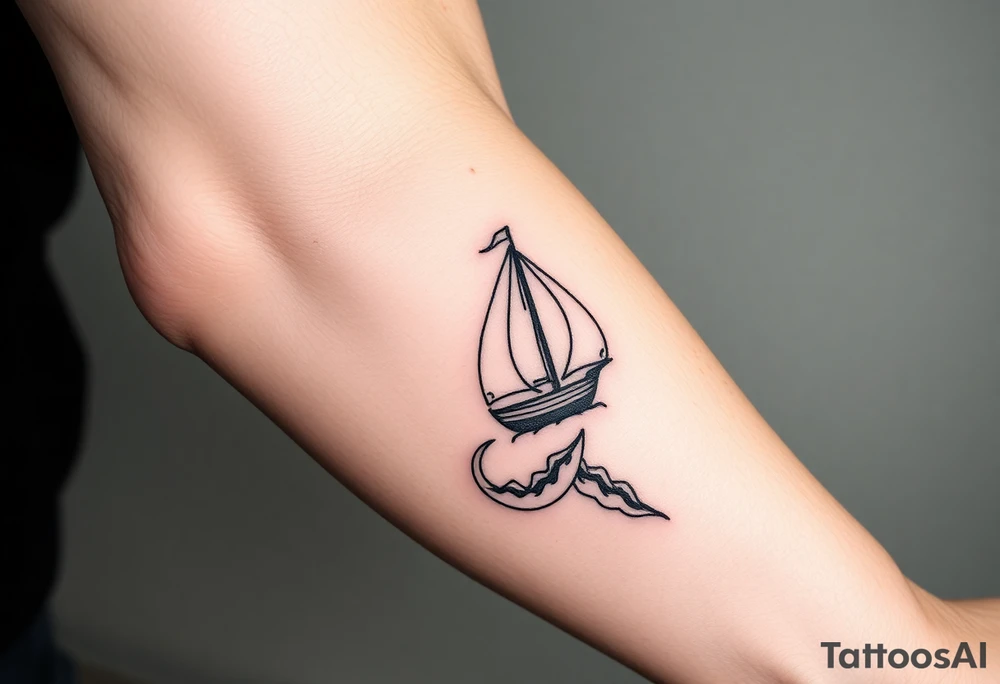 Old Norse mythology 
You can’t control the wind but you can adjust your sails tattoo idea