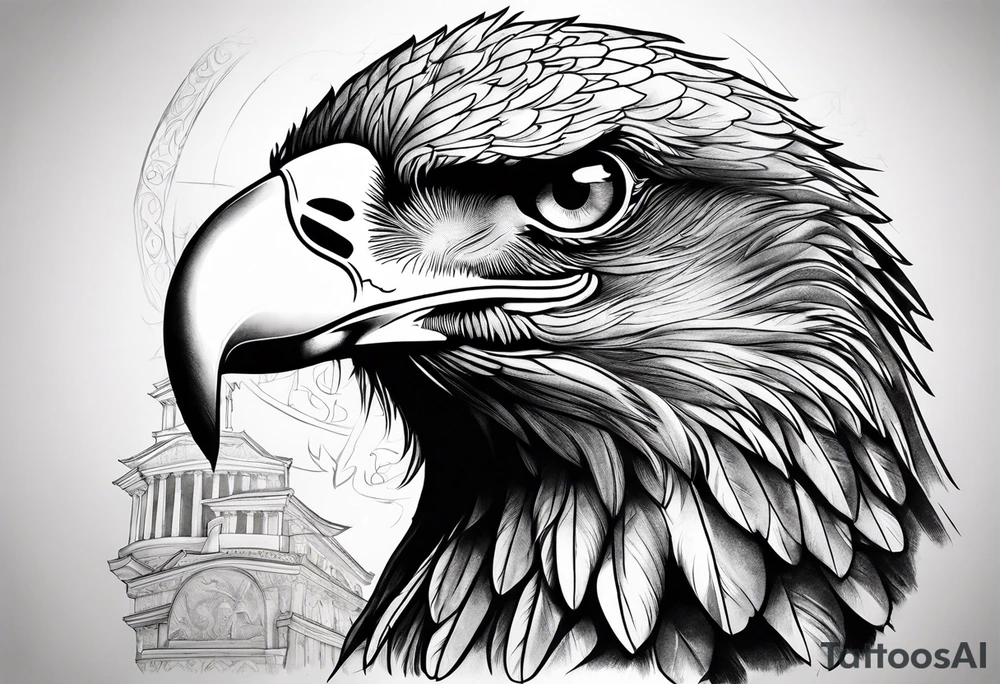 Roman Eagle tattoo idea