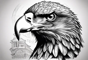 Roman Eagle tattoo idea