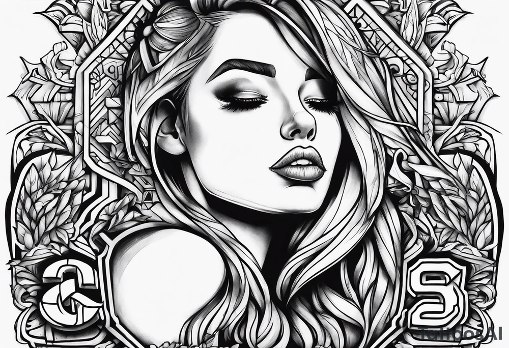Street art lettering "GenX OG" tattoo idea