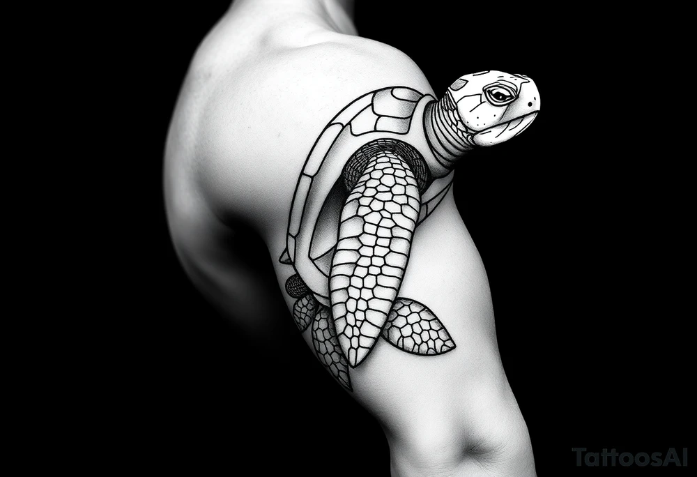 Turtle tattoo idea