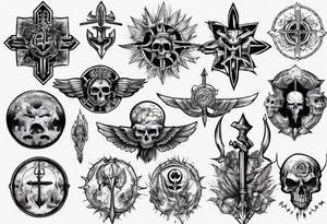 Ukrainian War Symbol tattoo idea