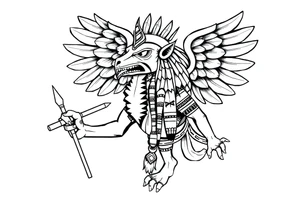 Enlil anunnaki god tattoo idea