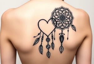 Heart
Dream catchers tattoo idea