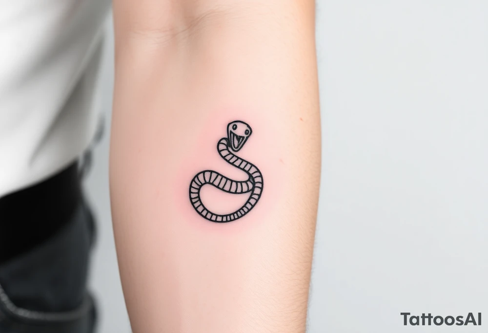 Snake tattoo tattoo idea