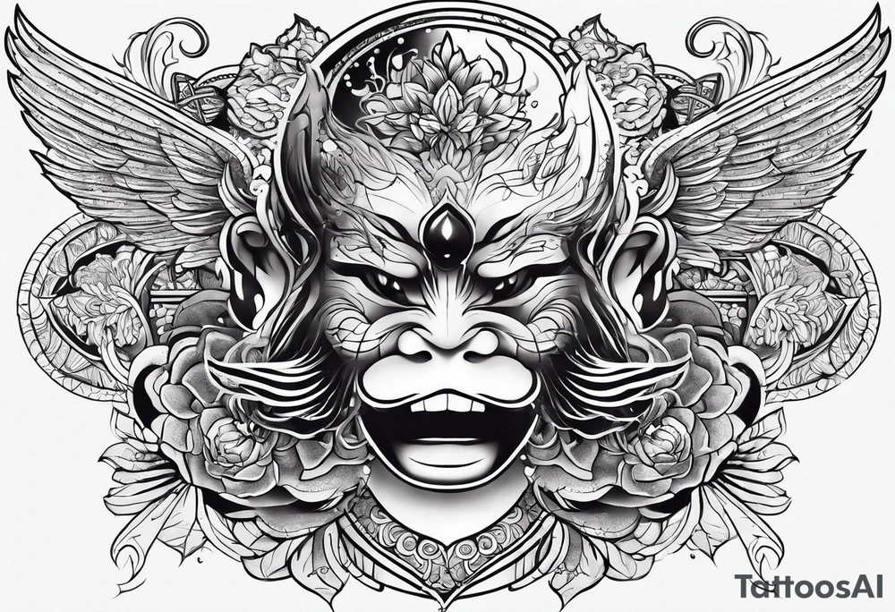 spiritual tattoo idea