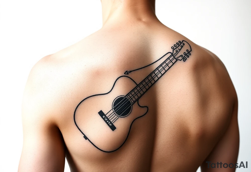 Music arm sleeve tattoo idea