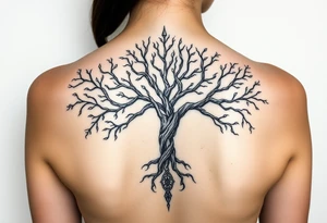 Sephiroth tree tattoo tattoo idea