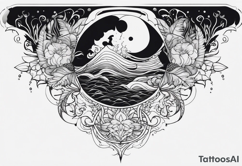 Underwater tattoo idea