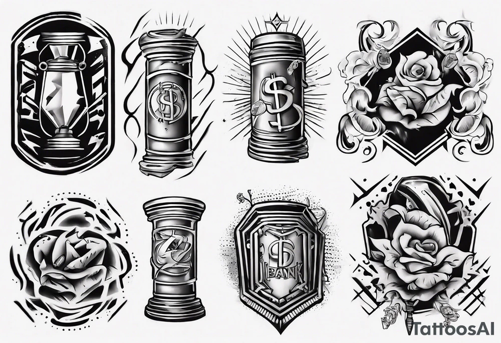 money in the bank tattoo idea