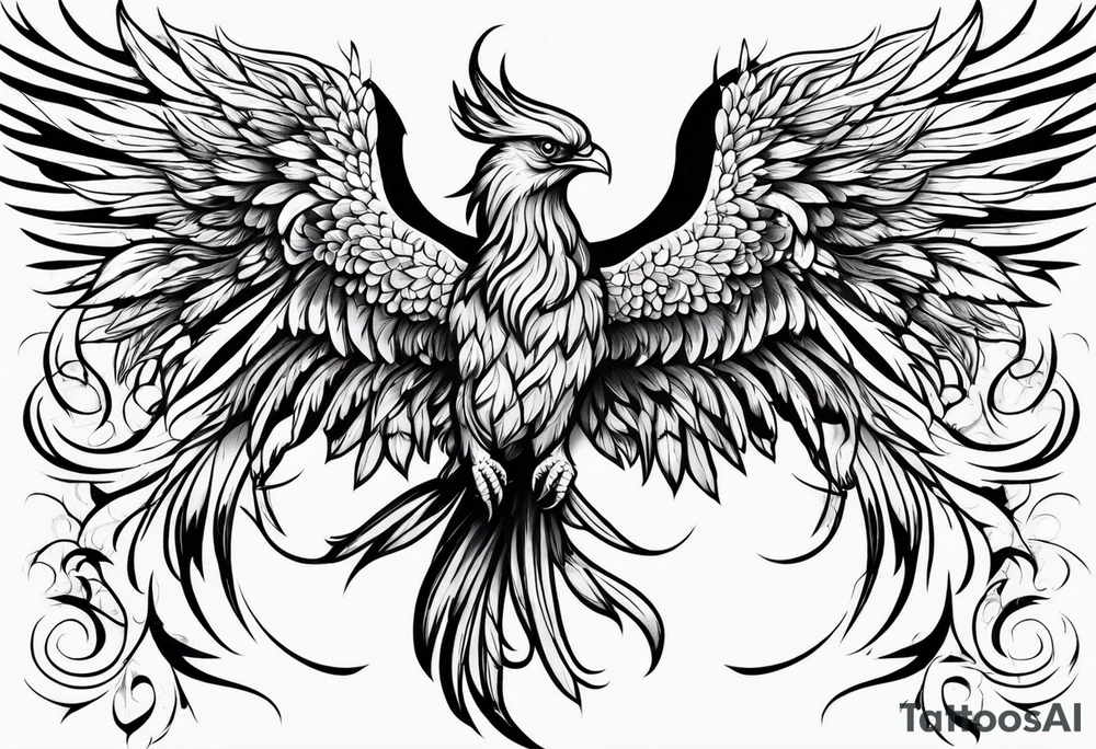 phoenix tattoo idea