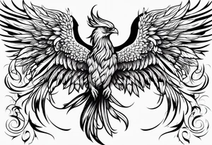 phoenix tattoo idea