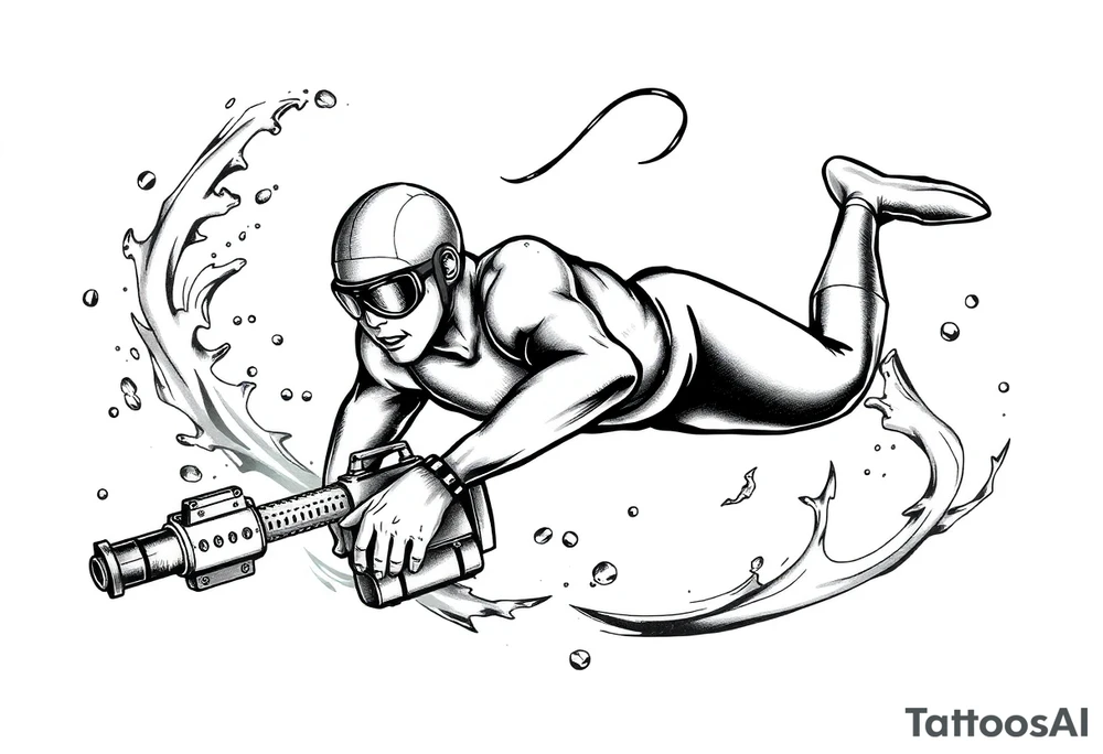 Combat swimmer tattoo idea