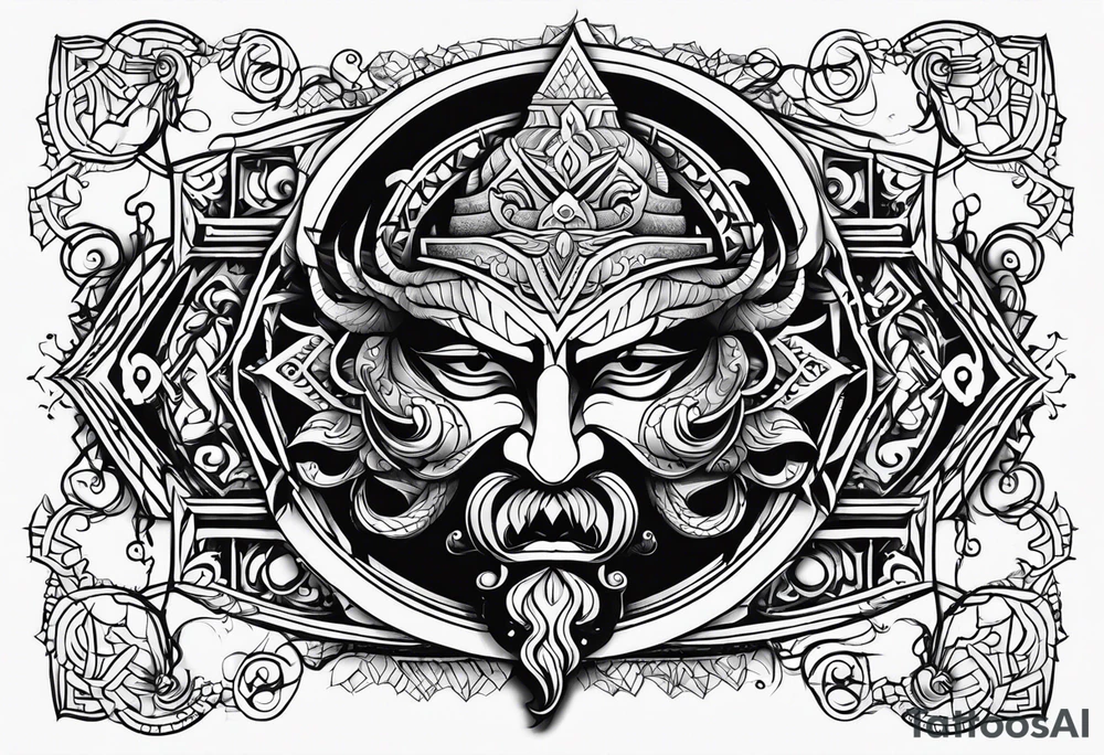 Ravan spell only tattoo idea