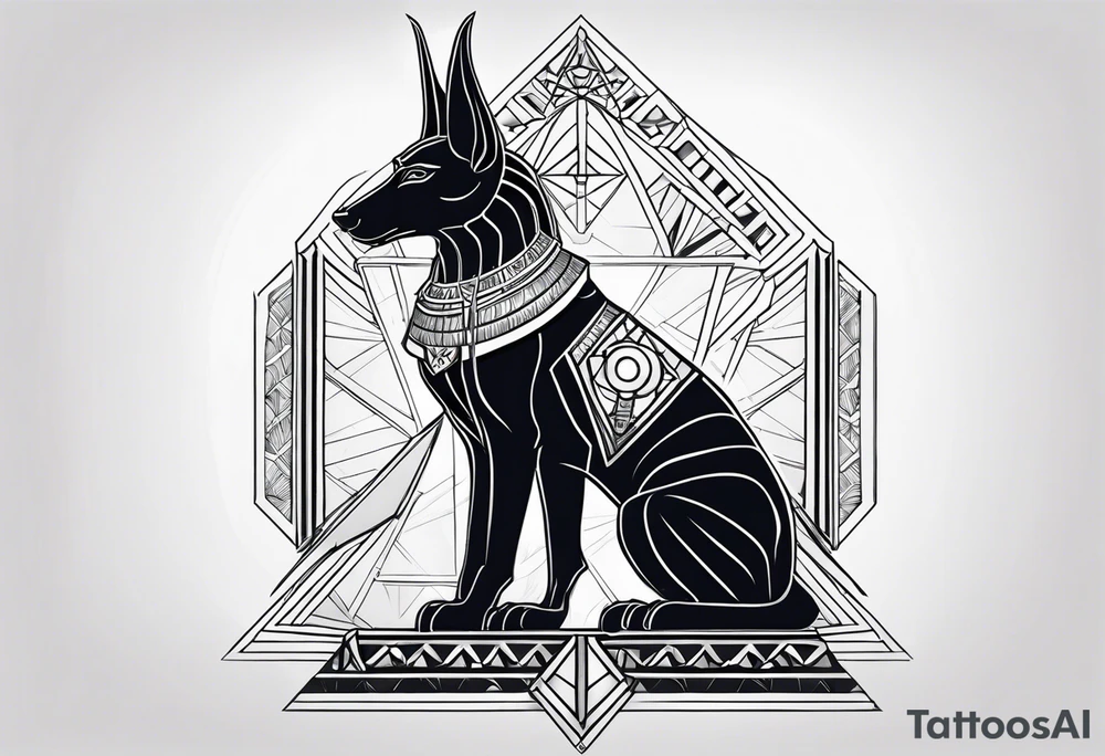 Anubis tattoo idea