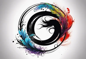 Enso with "integrity" tattoo idea