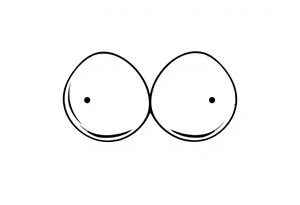 Breasts tattoo idea