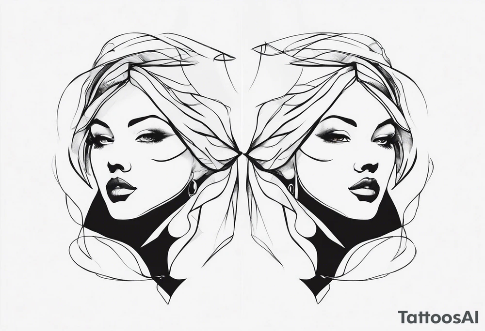 pair tattoo tattoo idea